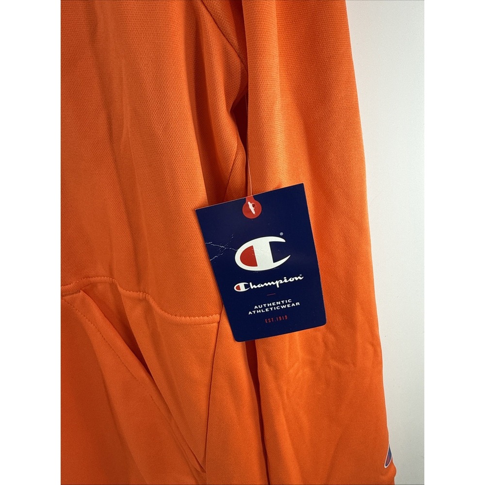 NWT Champion Clemson Tigers Mens Athleticwear Hoodie Sweatshirt Large - Picture 4 of 11
